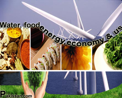 Water, food, energy, economy and us:-Pakissan.com